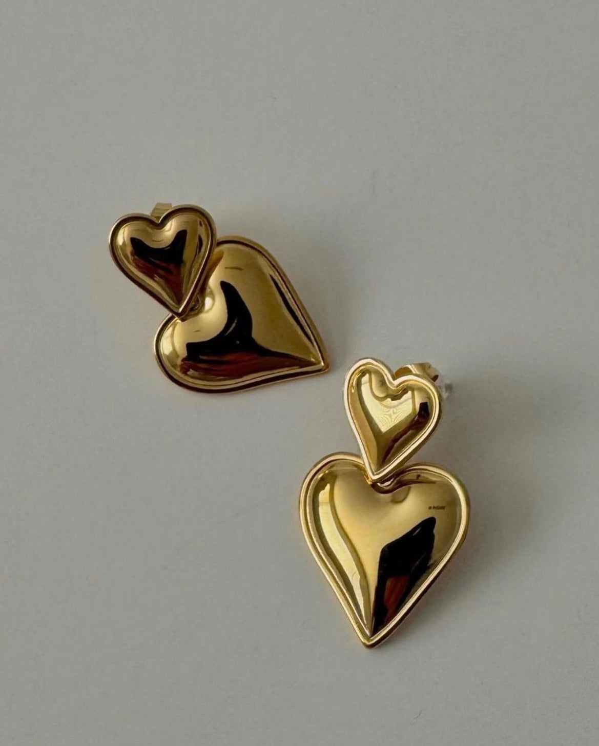 Diana gold earrings