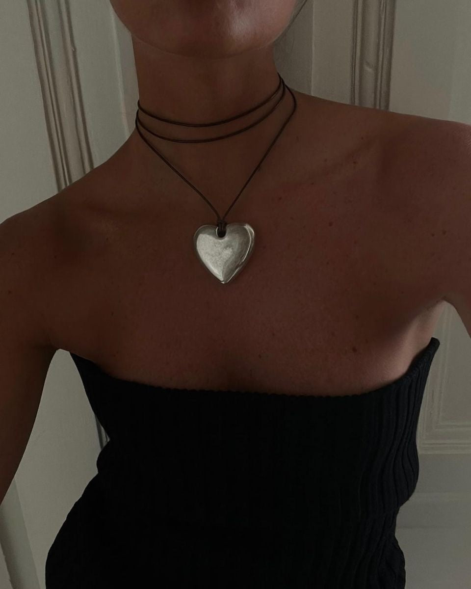 Heart pendant necklace