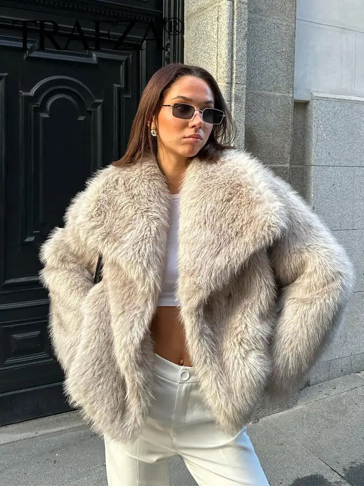 fur coat