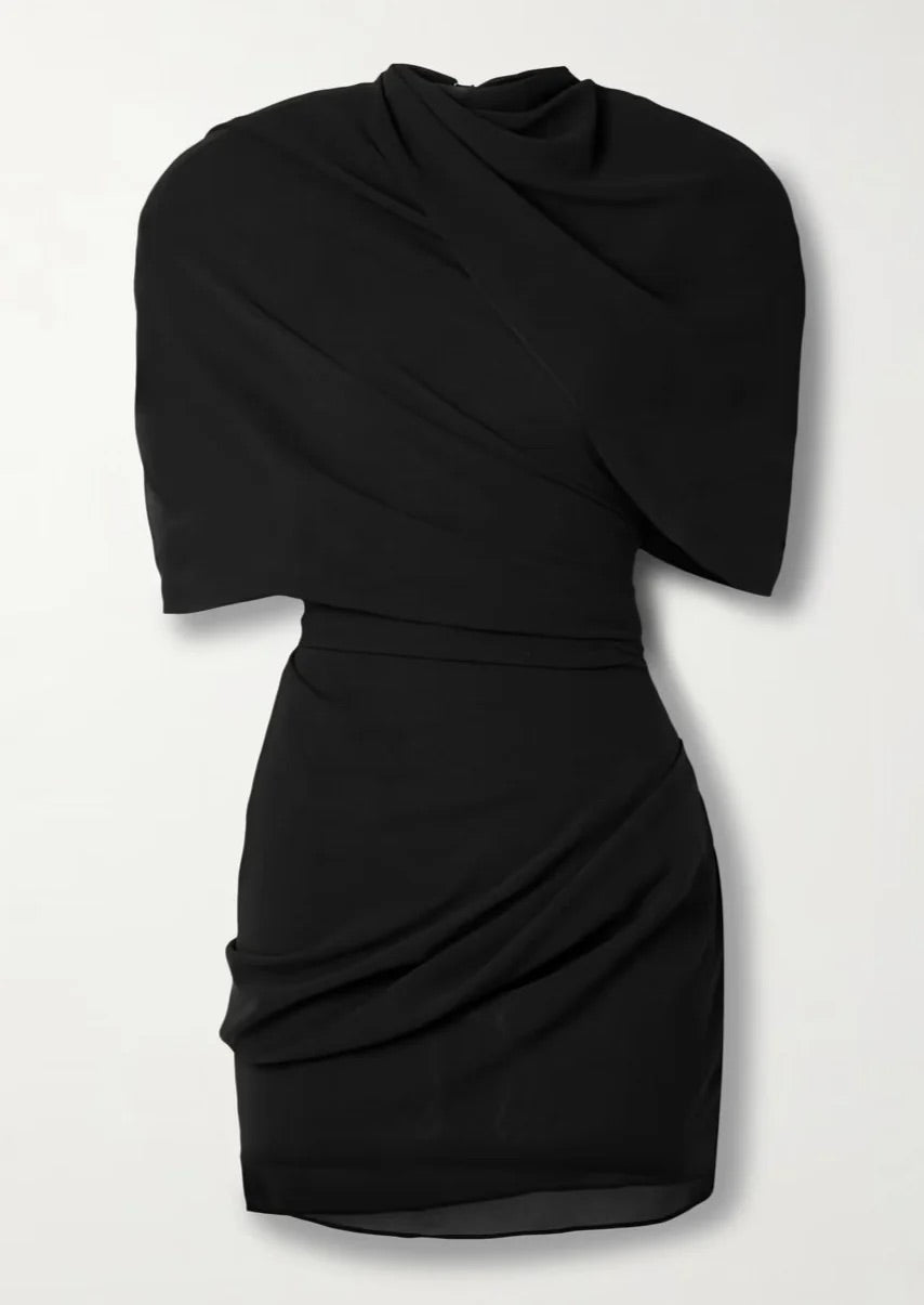 Black scarlet dress