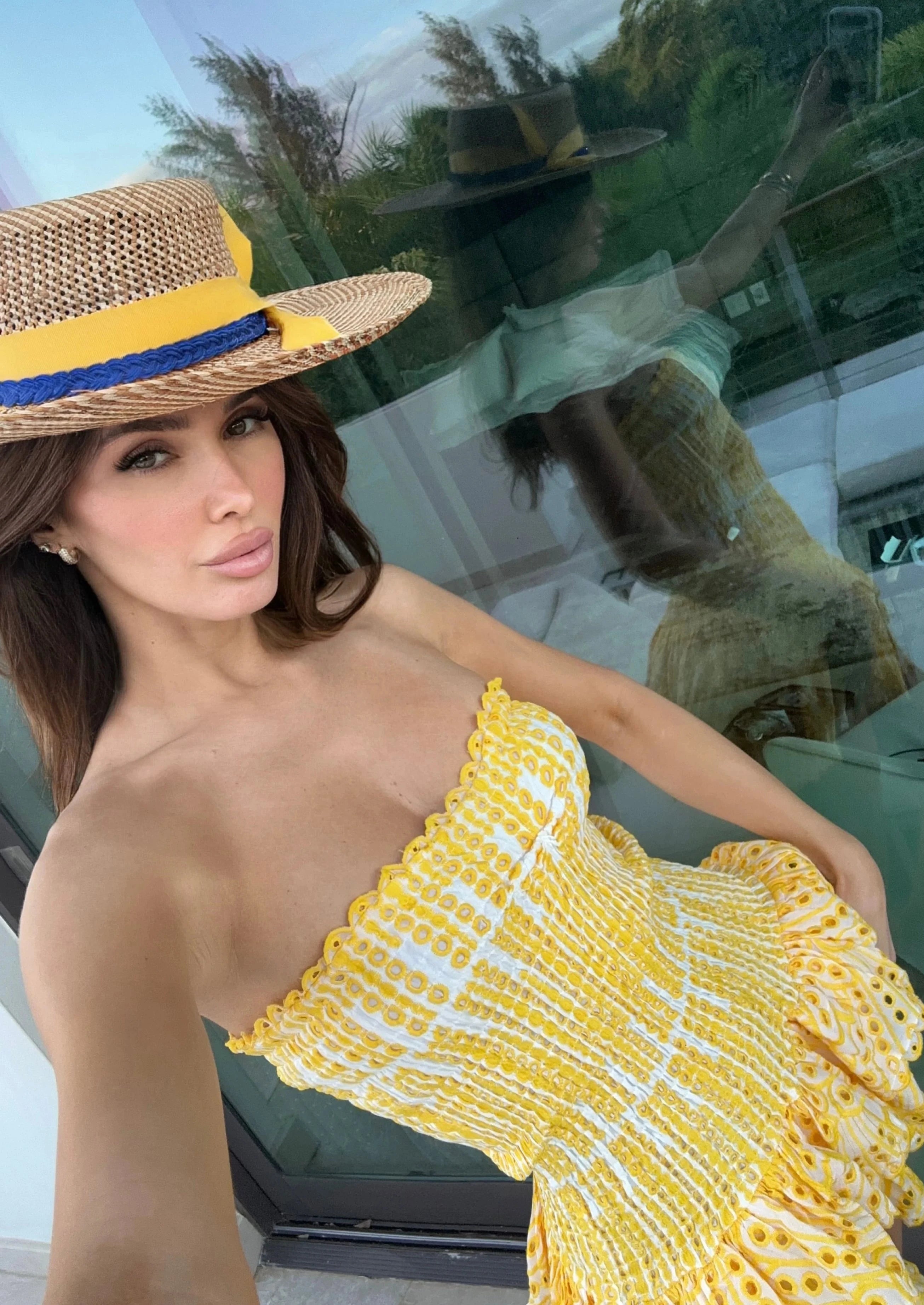 Yellow dolce dress