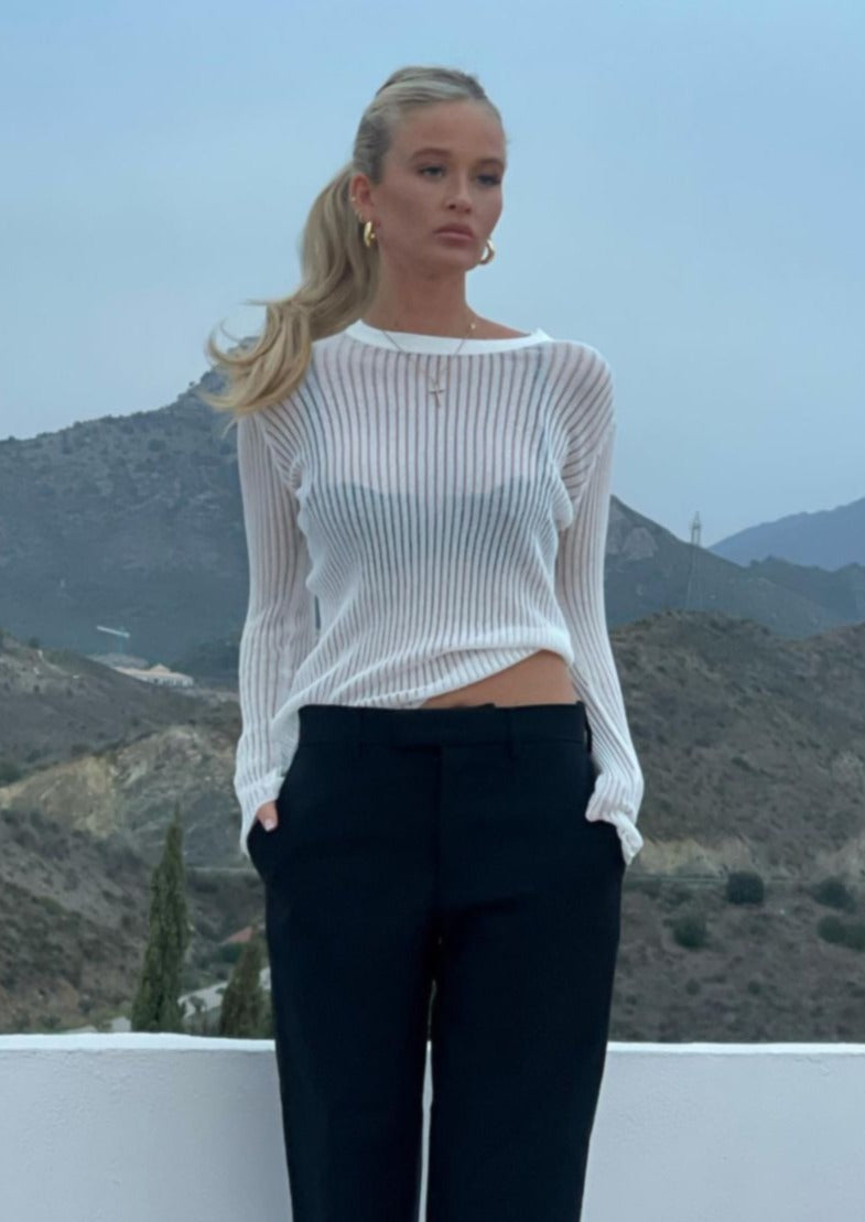 White Isabel knit